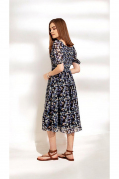 Платье Nova Line 50414 дизайн цветы - фото 3