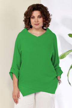 Блуза Anastasia 1115 зеленый - фото 1