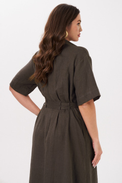 Платье Панда 17280 коричневый - фото 3