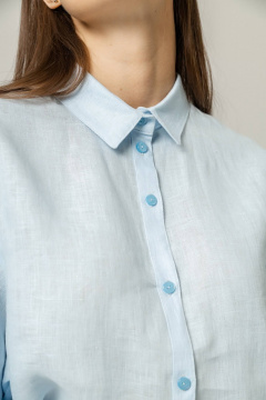 Блуза Twok 110202 небесный - фото 2