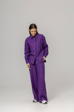 Брюки, рубашка Twok 110203 фиалковый - фото 1