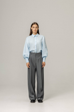 Брюки Twok 222012 серый - фото 1