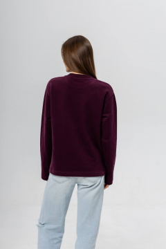 Лонгслив Twok 400708 бургунди - фото 2