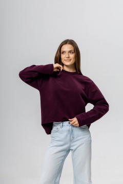 Лонгслив Twok 400708 бургунди - фото 1