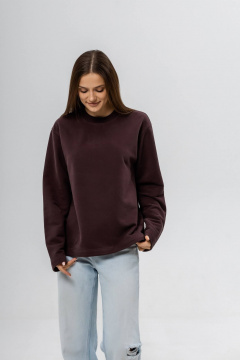 Лонгслив Twok 400709 шоколад - фото 1