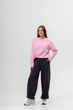 Брюки, лонгслив Twok 400756 сакура/графит - фото 1