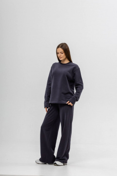 Брюки, лонгслив Twok 400766 графит - фото 5