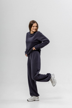 Брюки, лонгслив Twok 400766 графит - фото 3