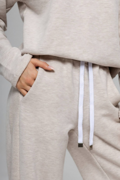 Брюки, лонгслив Twok 400814 белый меланж - фото 4