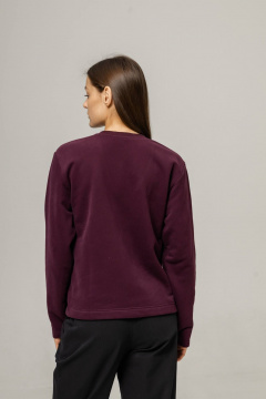 Джемпер Twok 440708 бургунди - фото 5