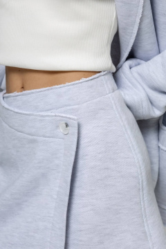 Юбка Twok 444002 белый меланж - фото 3