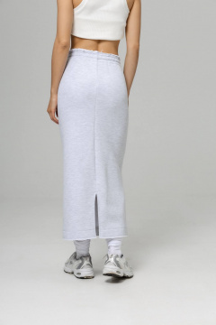 Юбка Twok 444003 белый меланж - фото 3