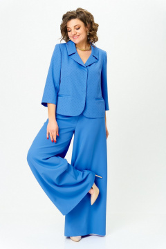 Брюки, жакет Koketka i K 1271 василек - фото 3
