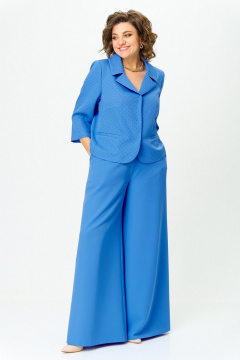 Брюки, жакет Koketka i K 1271 василек - фото 2