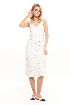 Платье Панда 16580 молочный - фото 1