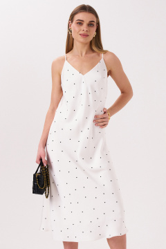 Платье Панда 16580 молочный - фото 5