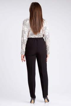 Классические брюки со стрелками зауженные к низу IVARI 303/1 черный - фото 5