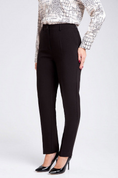 Классические брюки со стрелками зауженные к низу IVARI 303/1 черный - фото 4