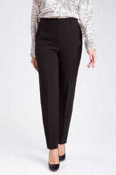 Классические брюки со стрелками зауженные к низу IVARI 303/1 черный - фото 3