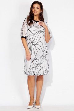 Платье TAiER 1340 белый - фото 2