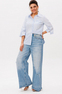 Рубашка Anelli 1556 офис_сирен - фото 2