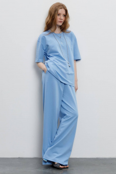 Брюки, джемпер Romgil РП0055-ХЛ4 голубой - фото 4