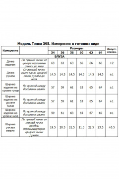 Блуза, брюки, рубашка Tensi 395 джинсовый - фото 3