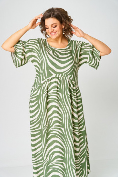 Платье Danaida 2227 зелень - фото 3