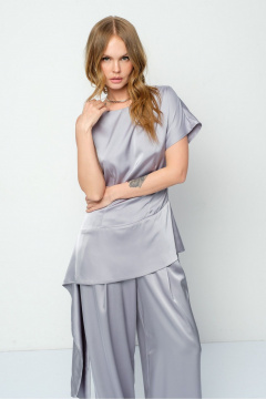 Блуза, брюки PiRS 5816 серый - фото 4