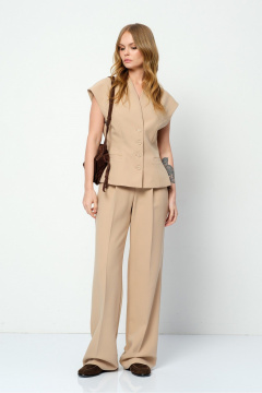 Брюки PiRS 5825 бежевый - фото 2