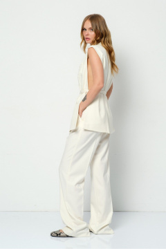 Брюки, жилет PiRS 5844 айвори - фото 4