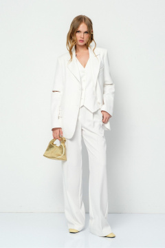 Брюки, жакет PiRS 5869 молочный - фото 4