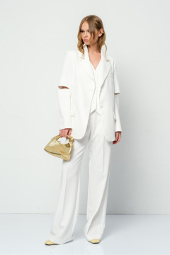 Брюки, жакет PiRS 5869 молочный - фото 3