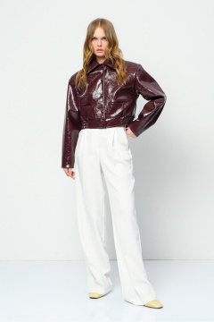 Куртка PiRS 5872 бургунди - фото 5