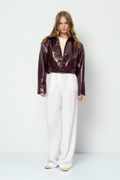 Куртка PiRS 5872 бургунди - фото 1