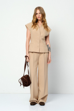 Брюки, жилет PiRS 5873 песочный - фото 3