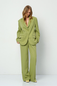 Брюки, жакет PiRS 5889 лаймовый - фото 1