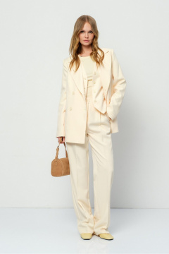 Брюки, жакет PiRS 5898 сливочное_масло - фото 3