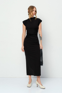 Блуза, юбка PiRS 5900 черный - фото 5