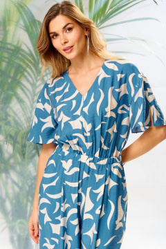 Комбинезон Laikony L-792 сине-голубой - фото 2