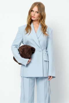 Брюки, жакет PiRS 5916 голубой - фото 3