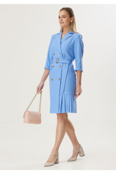 Платье Твой имидж 2117 голубой - фото 3