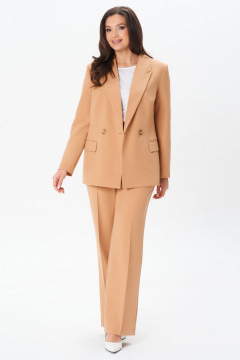 Брюки, жакет IVARI 10609 бежевый - фото 3