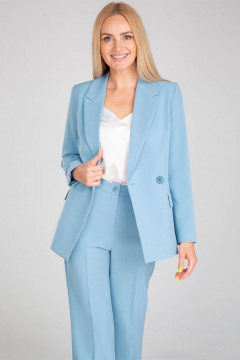 Брюки, жакет IVARI 10609 голубой - фото 4