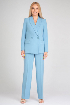 Брюки, жакет IVARI 10609 голубой - фото 1