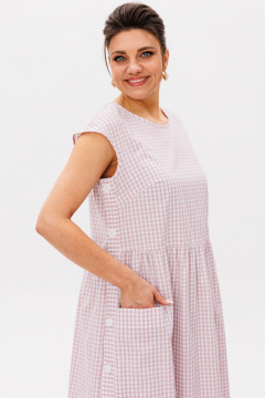 Платье Anelli 1059 помада - фото 5