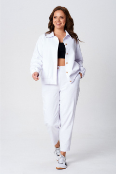 Брюки, куртка Liona Style 945 белый - фото 1