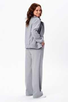Брюки, жакет Liona Style 948 серый - фото 2