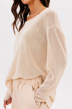 Брюки, джемпер Fantazia Mod 5138 бежевый - фото 4