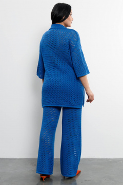 Брюки, джемпер Romgil РВ0211-ХЛ4 ярко-синий - фото 2